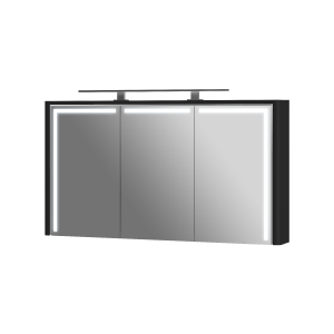 Дзеркальна шафа Levanto LvM-128 чорна
